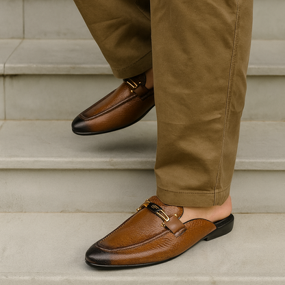 Veruno Bit Loafer Mule For Men