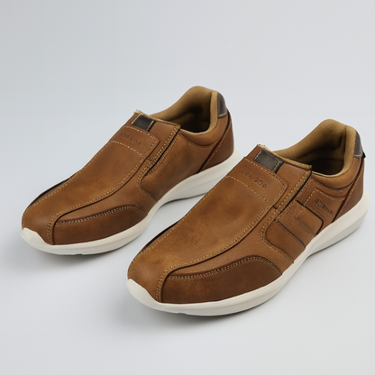 Men’s Premium Brown Slip-On Shoes