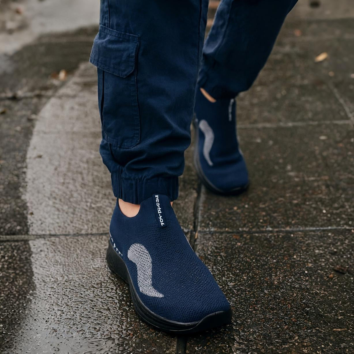 MeshKnit Runner Sneaker — Pattern Edition