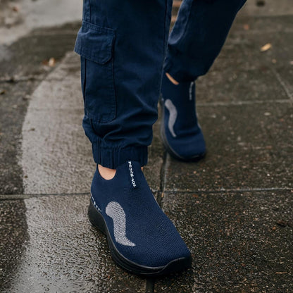 MeshKnit Runner Sneaker — Pattern Edition