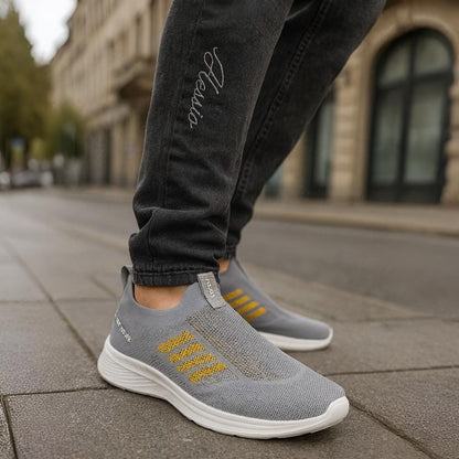 MeshKnit Runner Sneaker — Pattern Edition