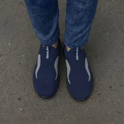 MeshKnit Runner Sneaker — Pattern Edition