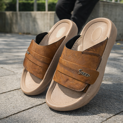 Mavonn Leather Flex Slip On 🚶