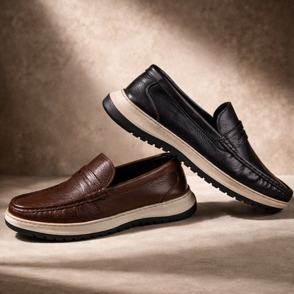 Mavonn RelaxFit Leather Loafer EVA Sole