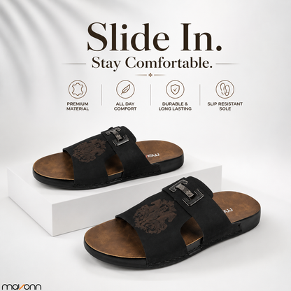👞 Mavonn Regal Crest Slides