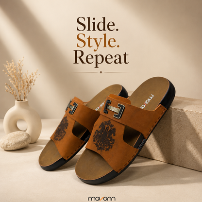 👞 Mavonn Regal Crest Slides