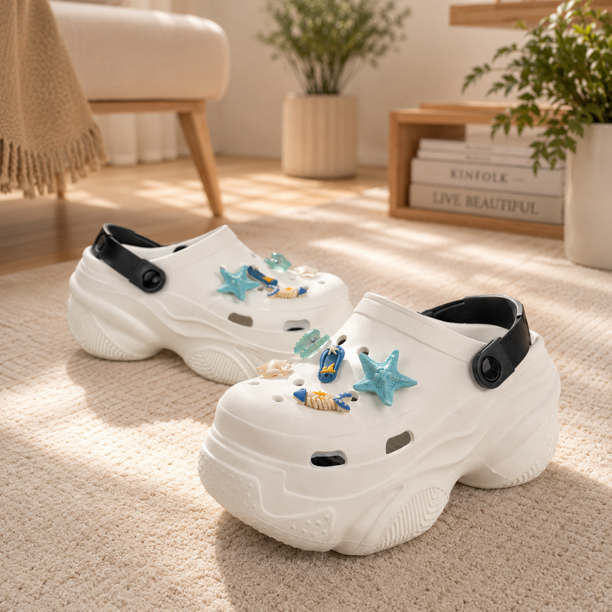 👟 Mavonn Aqua Charm Clog 🌊✨
