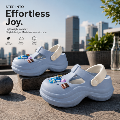 ☁️ Mavonn Cloud Charm Clogs