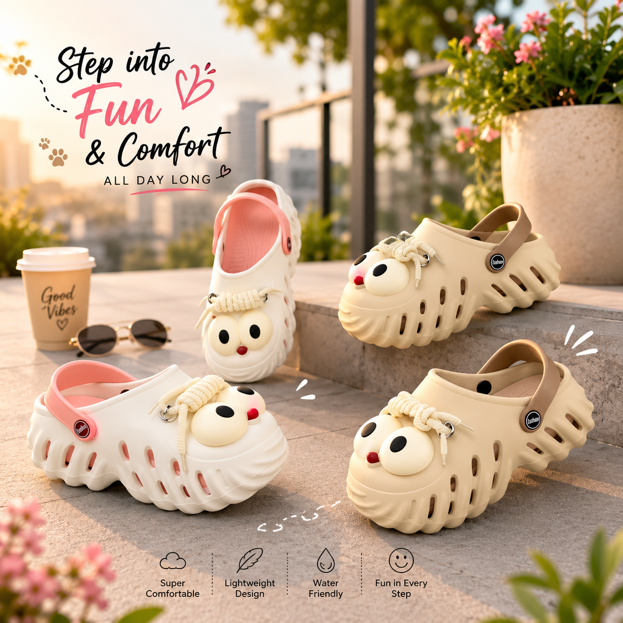 🐾 Mavonn Puffy Paws Clog ✨