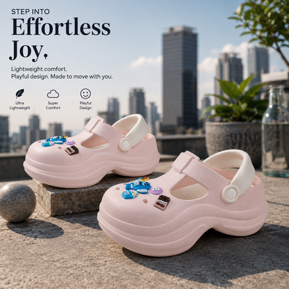 ☁️ Mavonn Cloud Charm Clogs