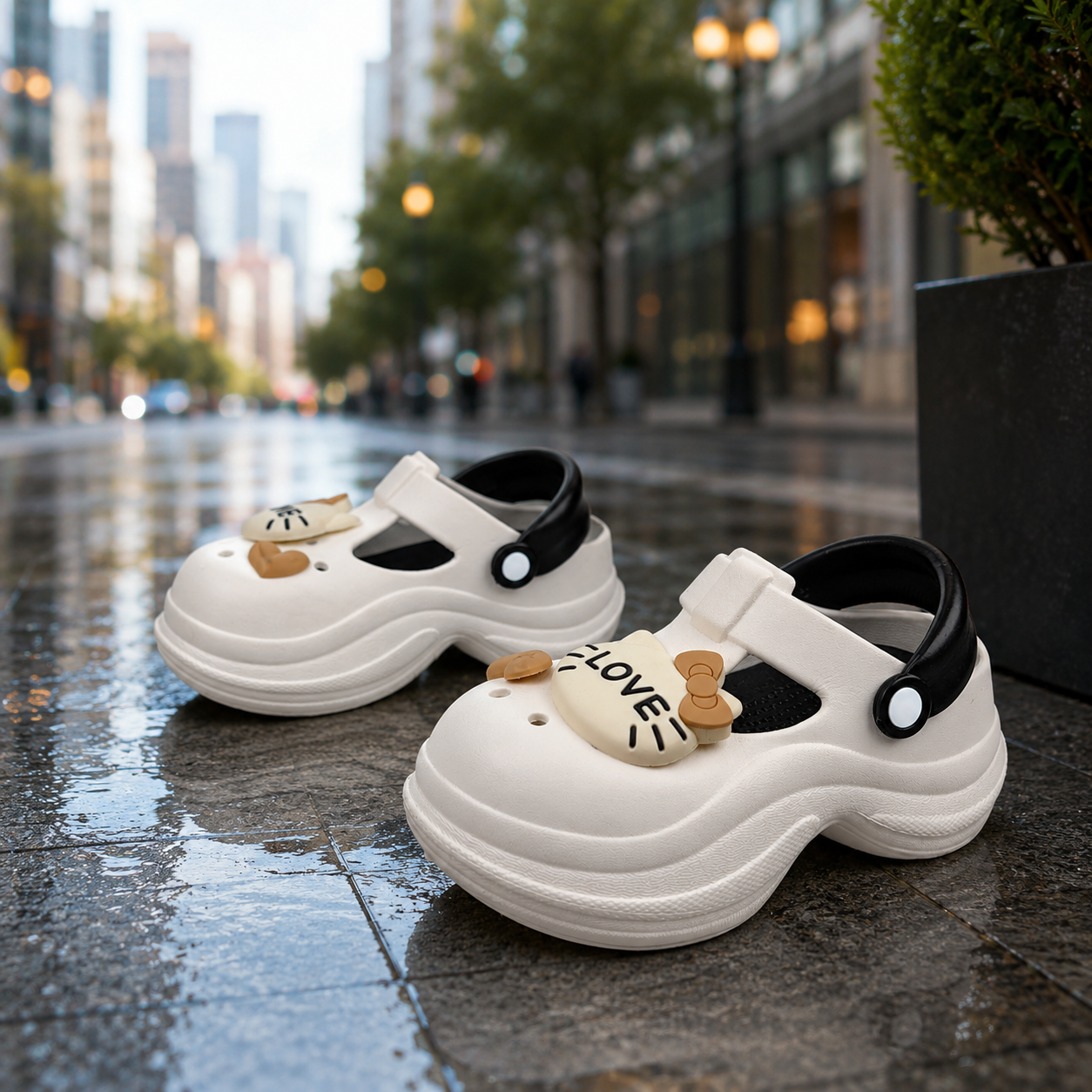 🐱 Mavonn Kitty Charm Clog ✨