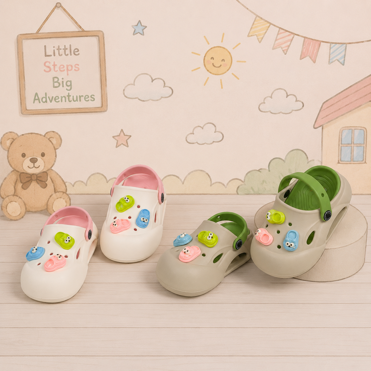 🐸 Mavonn Kids Happy Steps Clog ✨