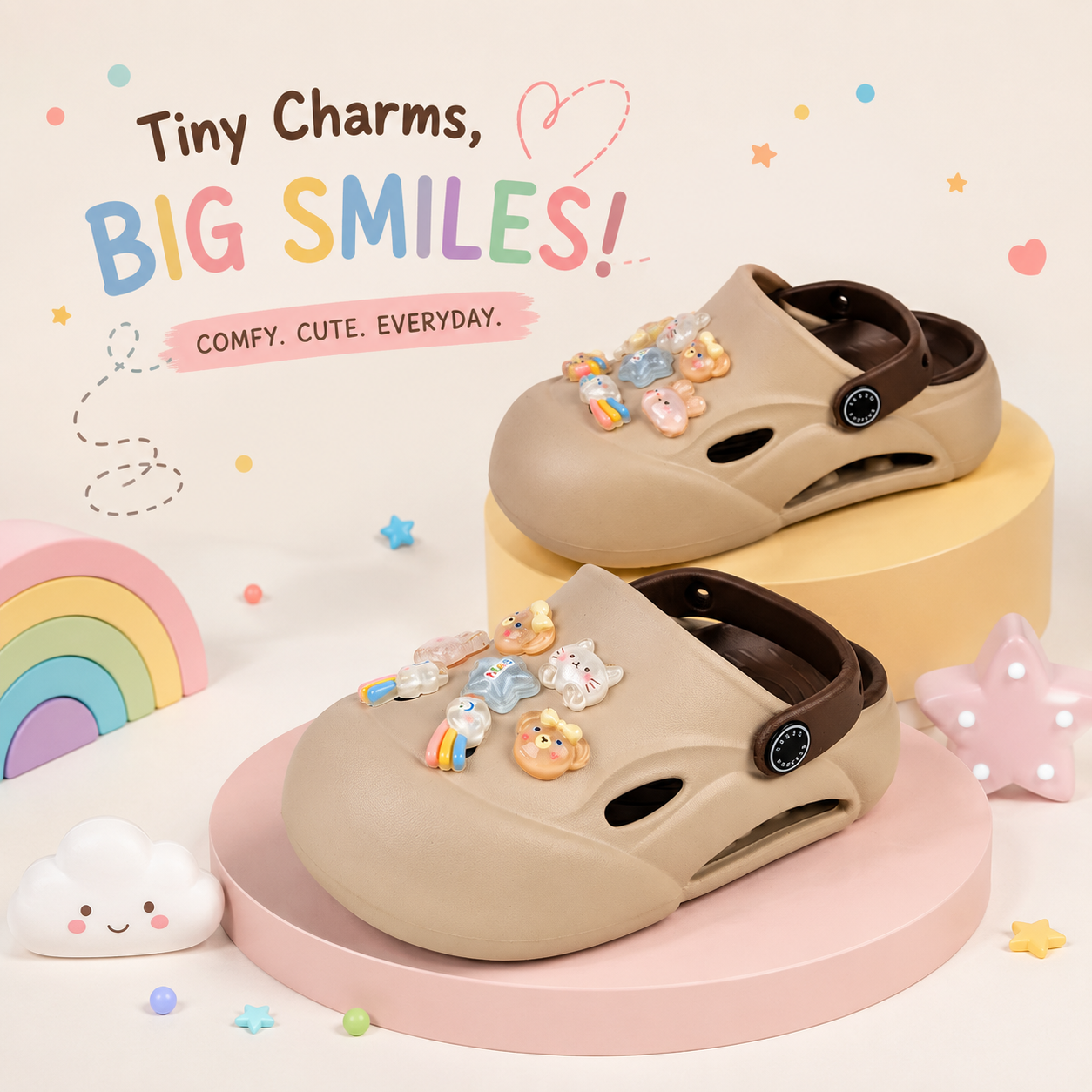 🧸 Mavonn Kids Teddy Dream Clog ✨