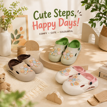 🧸 Mavonn Kids Teddy Dream Clog ✨