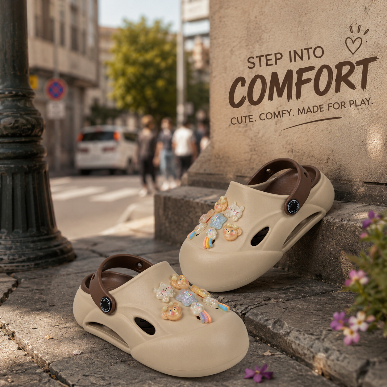 🧸 Mavonn Kids Teddy Dream Clog ✨