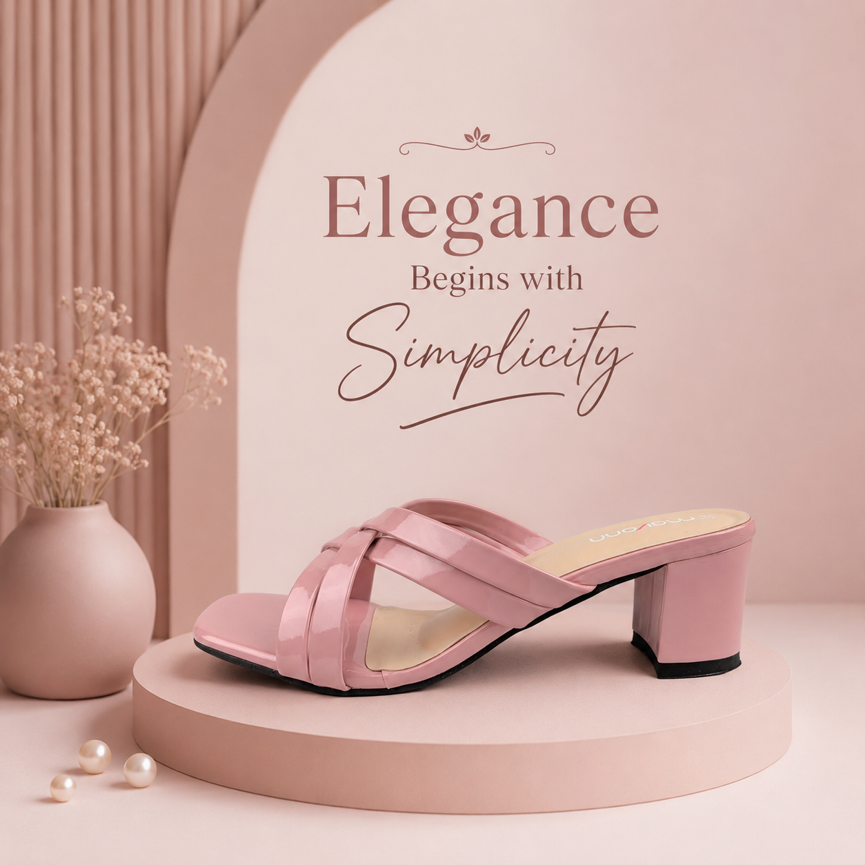👠 Mavonn Blush Grace Heels ✨