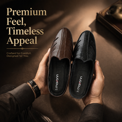 👞 Mavonn Elite Leather Formal Mule II ✨