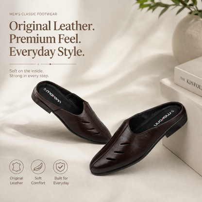 👞 Mavonn Elite Leather Formal Mule II ✨