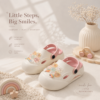 🧸 Mavonn Kids Teddy Dream Clog ✨