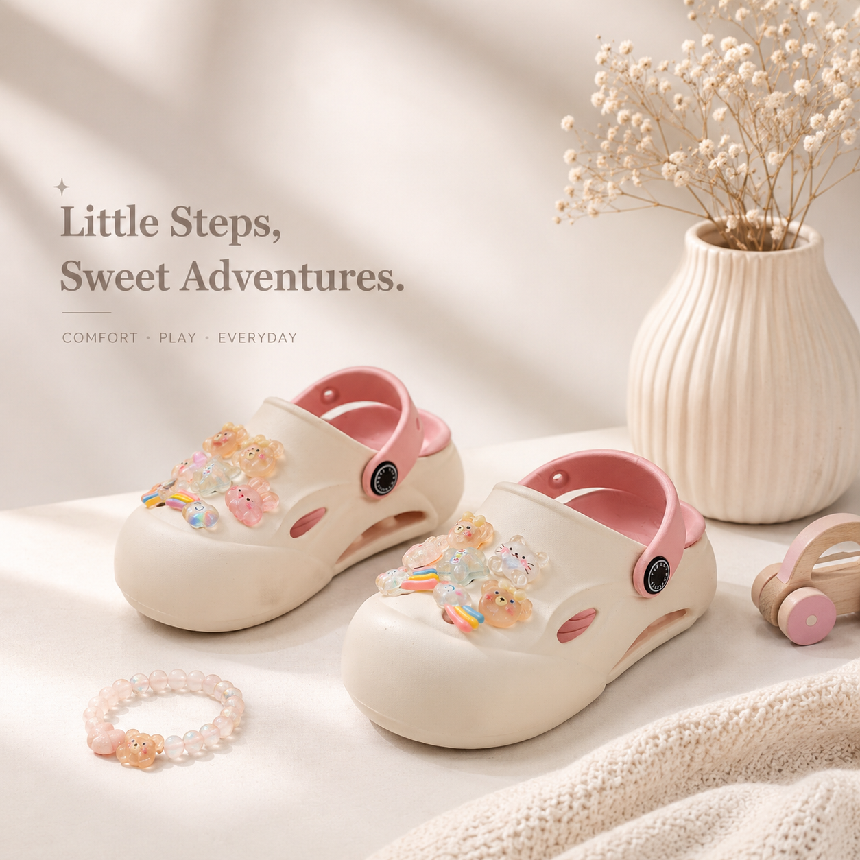 🧸 Mavonn Kids Teddy Dream Clog ✨
