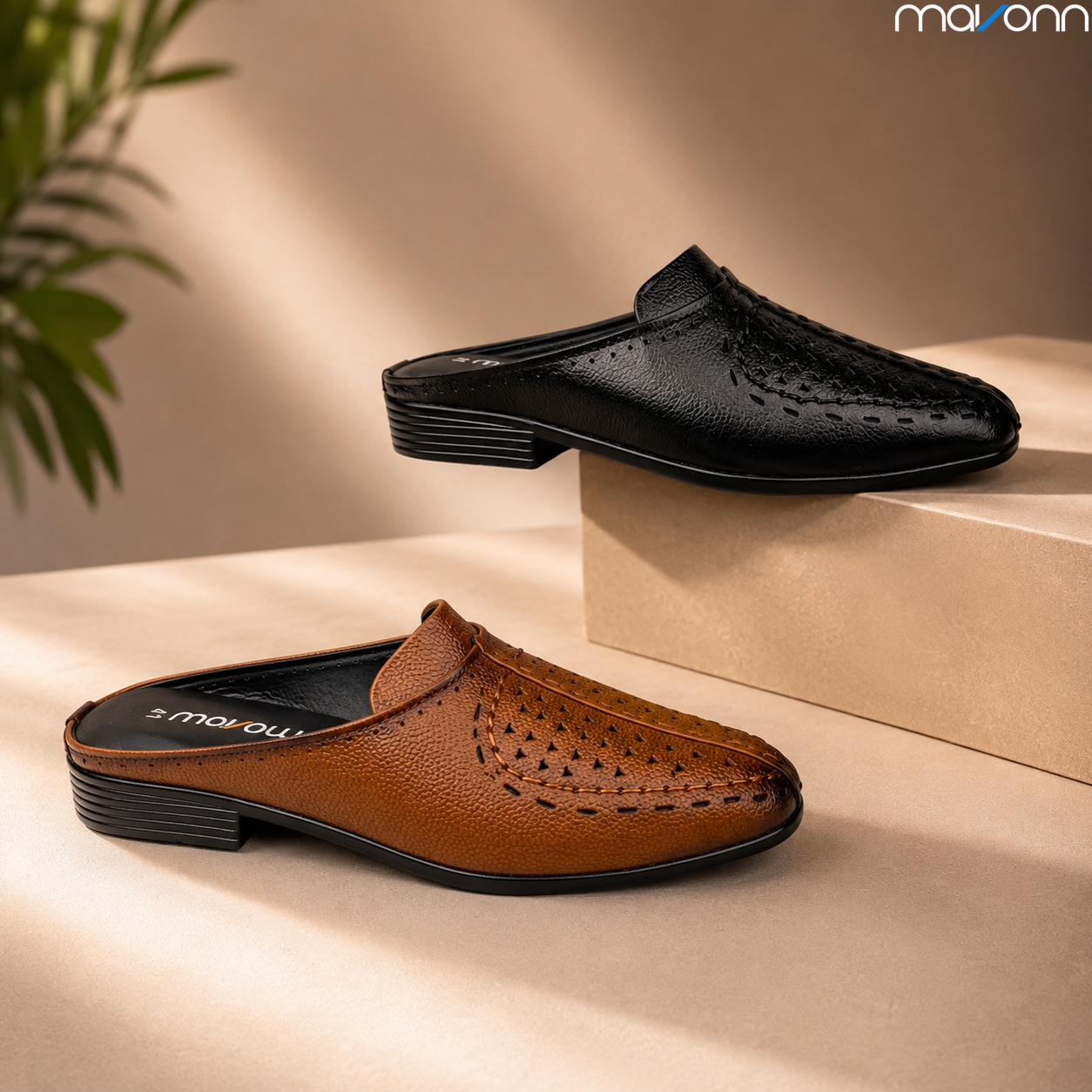 👞 Mavonn Signature Mule – OG Leather