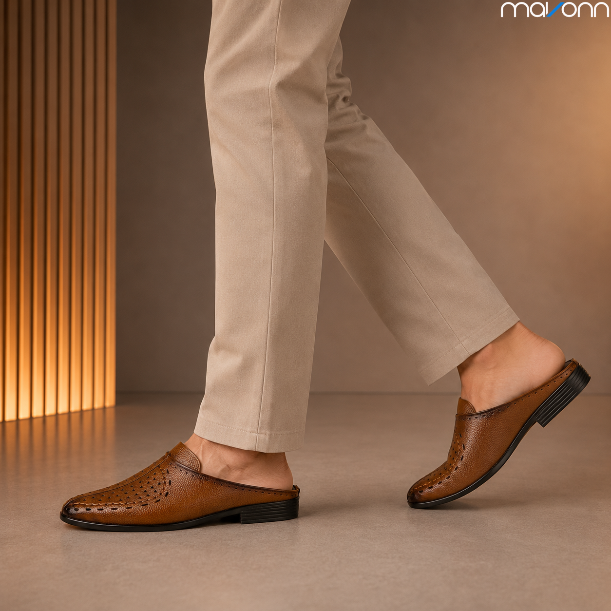 👞 Mavonn Signature Mule – OG Leather