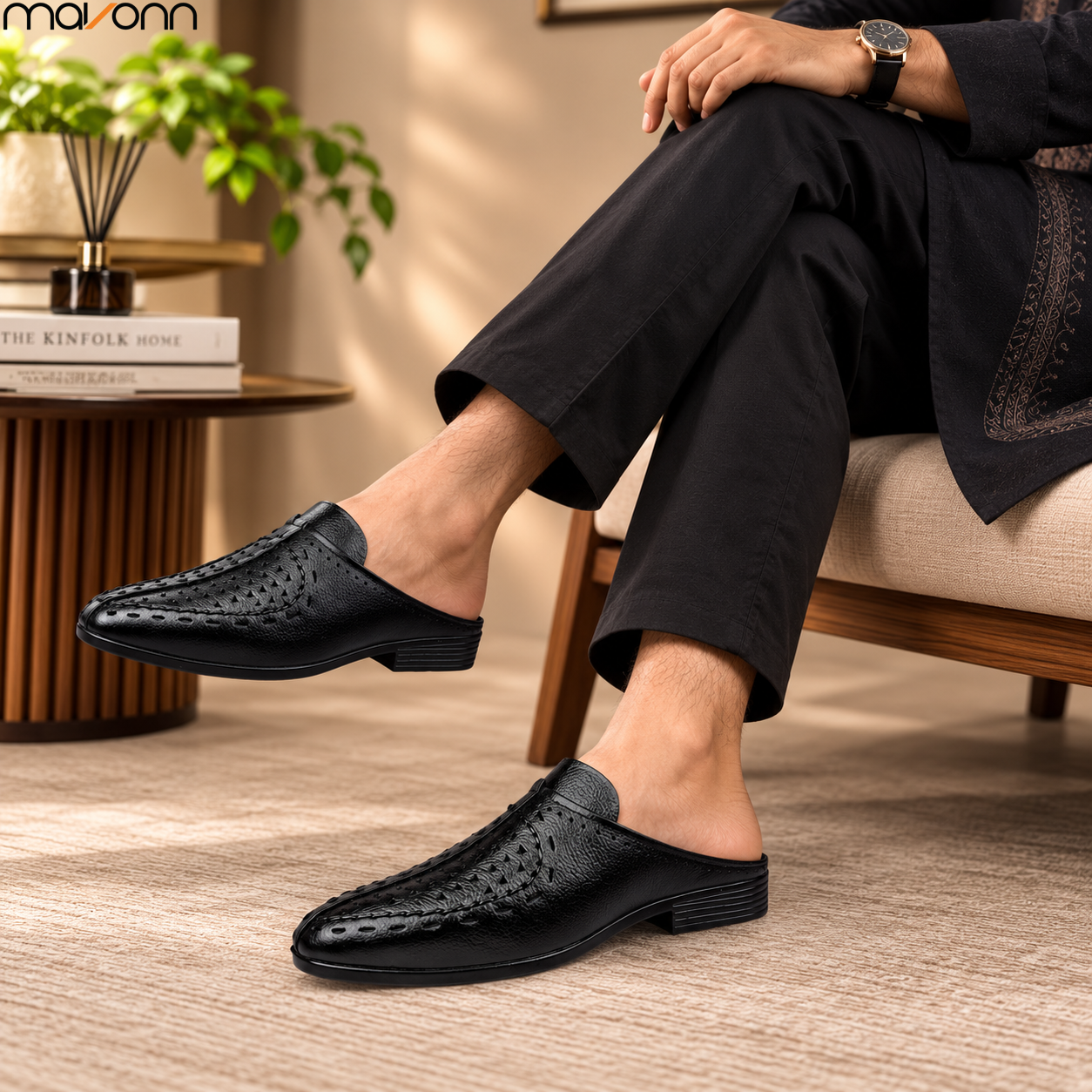 👞 Mavonn Signature Mule – OG Leather