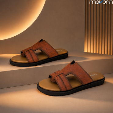 👞 Mavonn Heritage Drift Slide – OG Leather✨