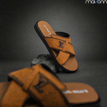 👞 Mavonn Heritage Cross Slide – OG Leather ✨