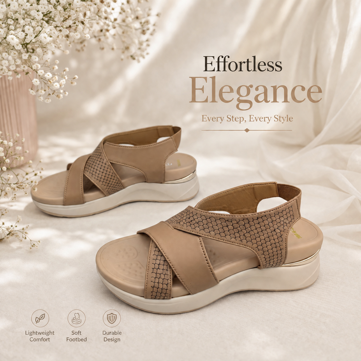 👡 Mavonn Women Comfort Wedge Sandal ✨