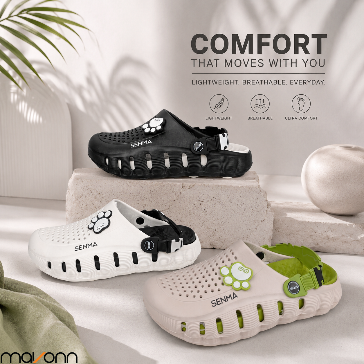 🐾 Mavonn Cozy Paws Clog