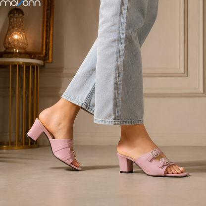 👠 Mavonn Blush Nova Heels ✨