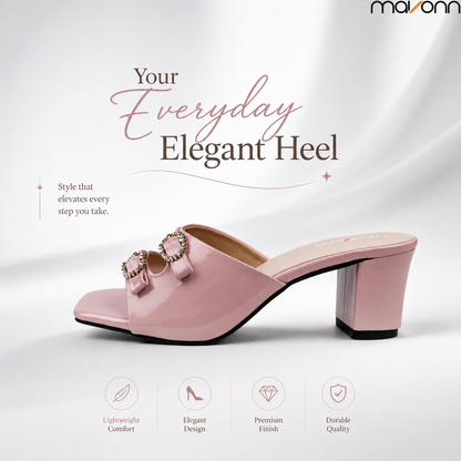 👠 Mavonn Blush Nova Heels ✨