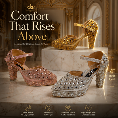 Mavonn Bridal Royale Heels 👠✨