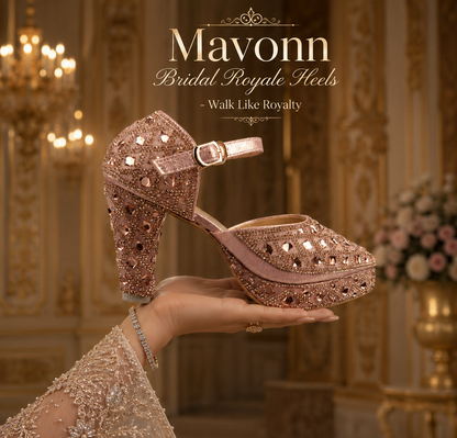 Mavonn Bridal Royale Heels 👠✨