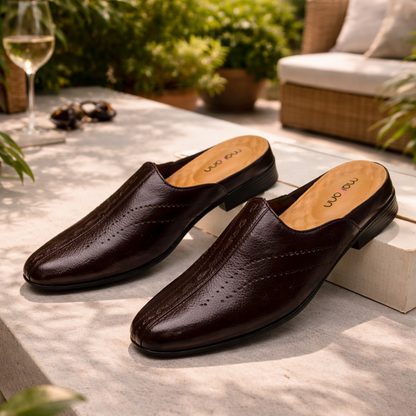 Mavonn Elite Leather Formal Mule 👞