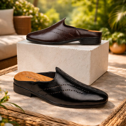 Mavonn Elite Leather Formal Mule 👞