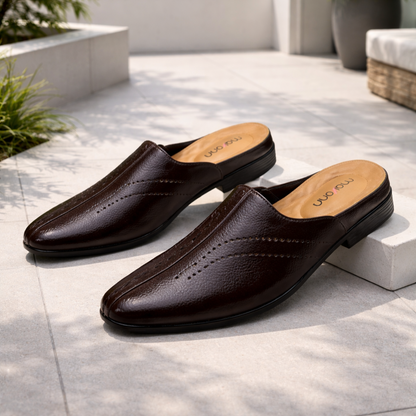 Mavonn Elite Leather Formal Mule 👞