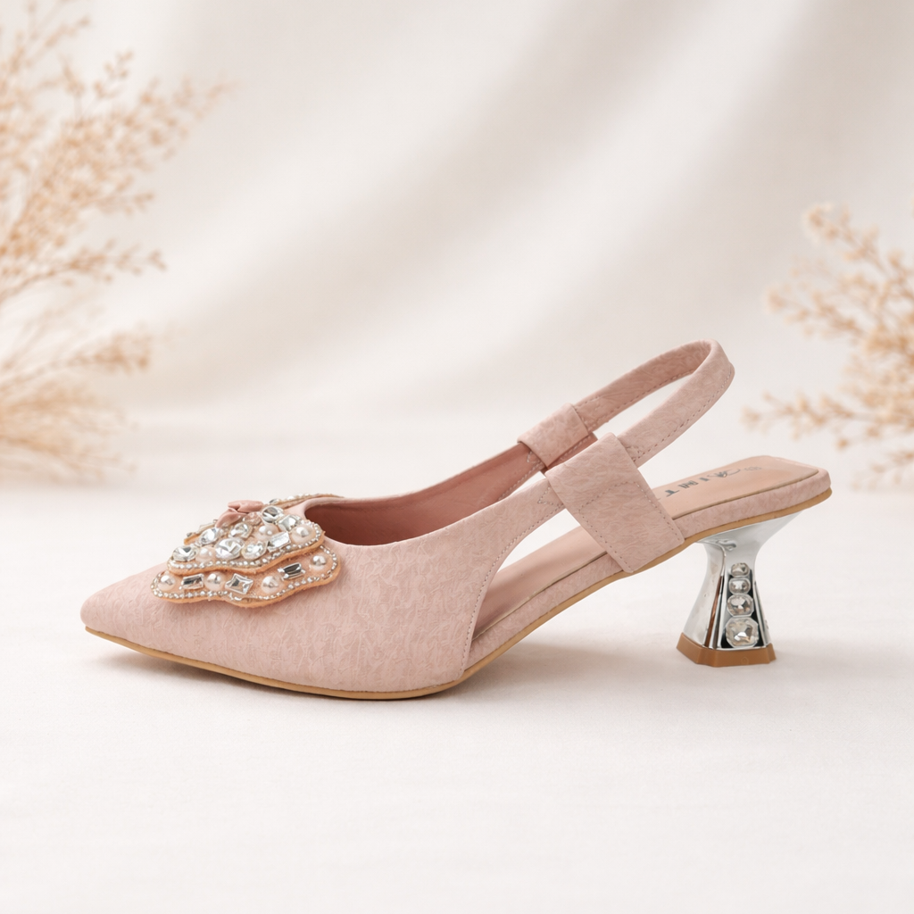 Mavonn Butterfly Crown Heel 👠✨