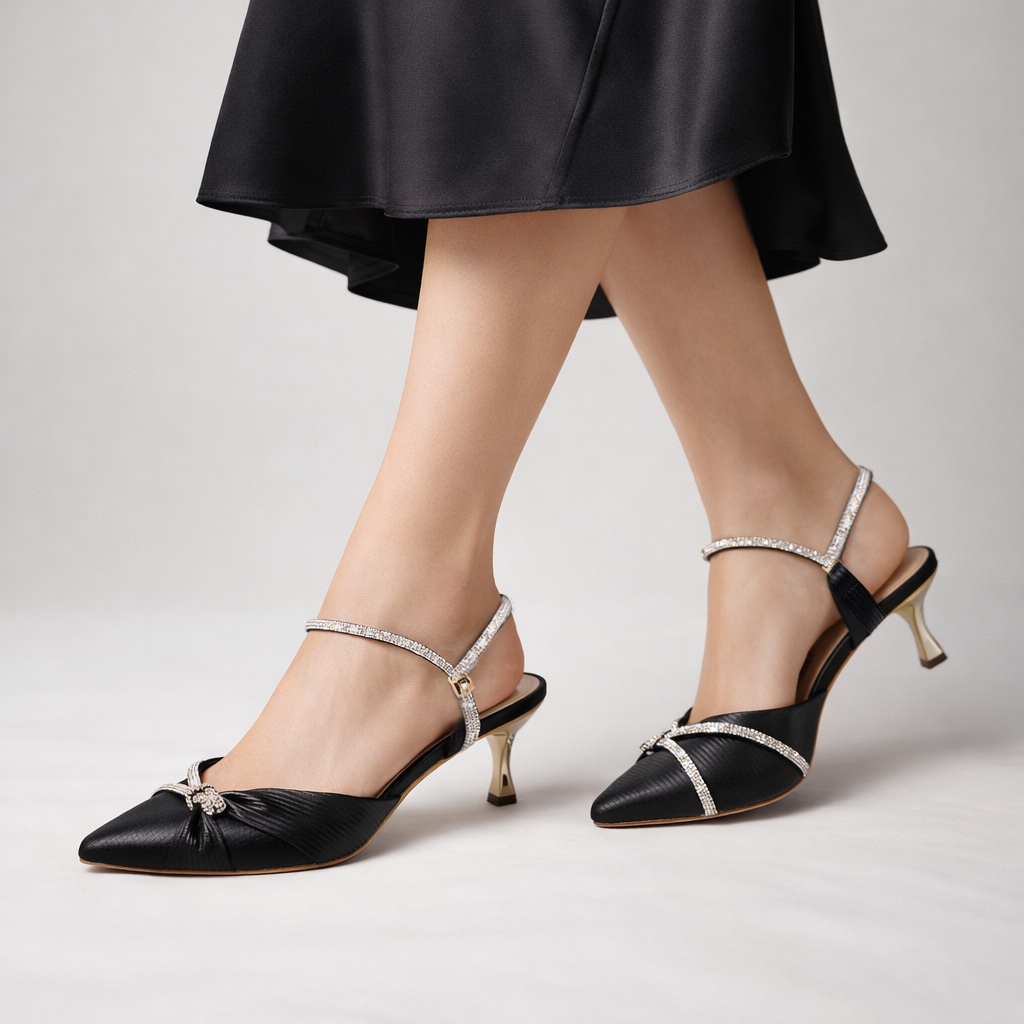 Mavonn Sparkle Strap Heel 👠