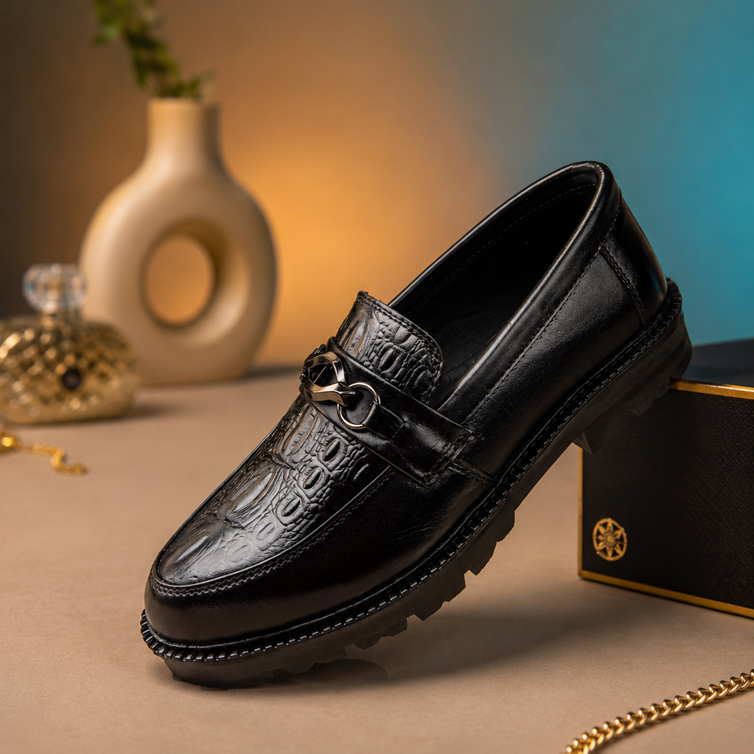 👞 Mavonn Prestige Chunky Leather Loafer