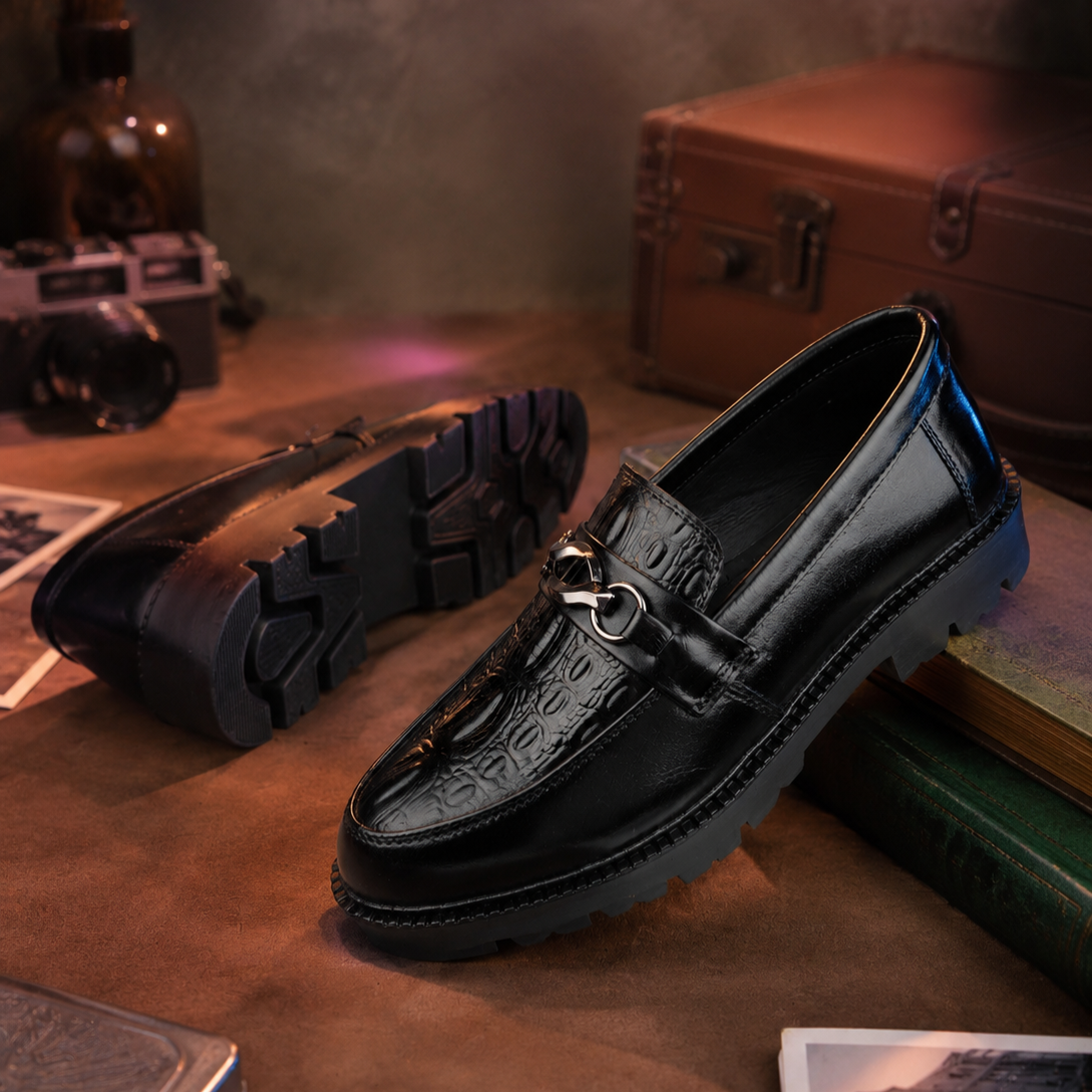 👞 Mavonn Prestige Chunky Leather Loafer