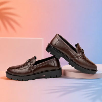 👞 Mavonn Prestige Chunky Leather Loafer