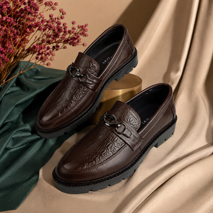 👞 Mavonn Prestige Chunky Leather Loafer