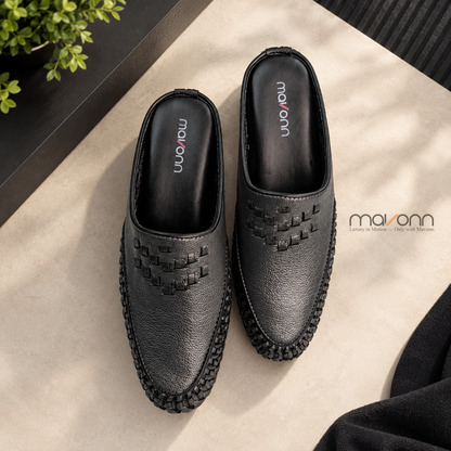 👞 Mavonn Heritage Crafted Half Shoe