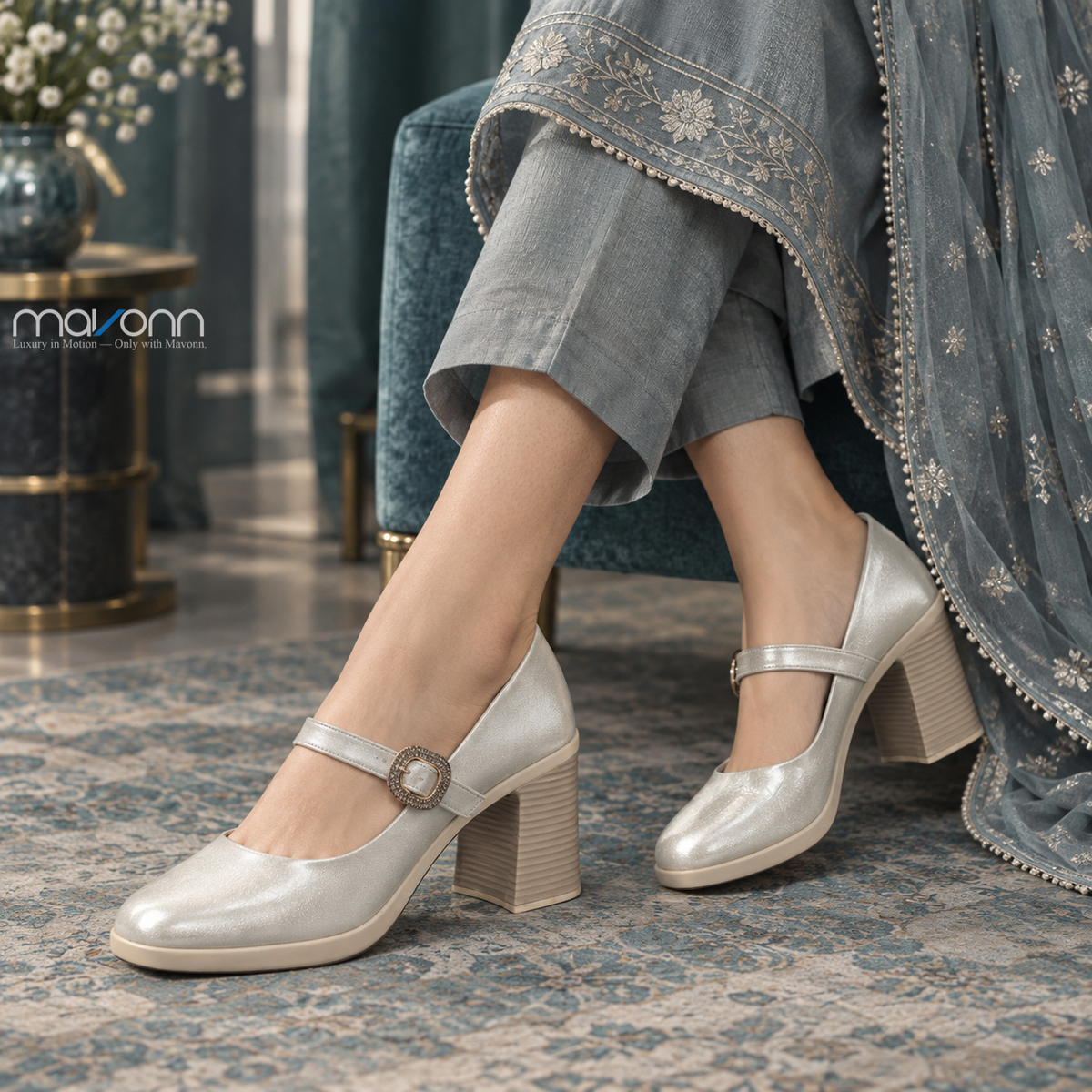 👠 Mavonn Signature Grace Pump Heels
