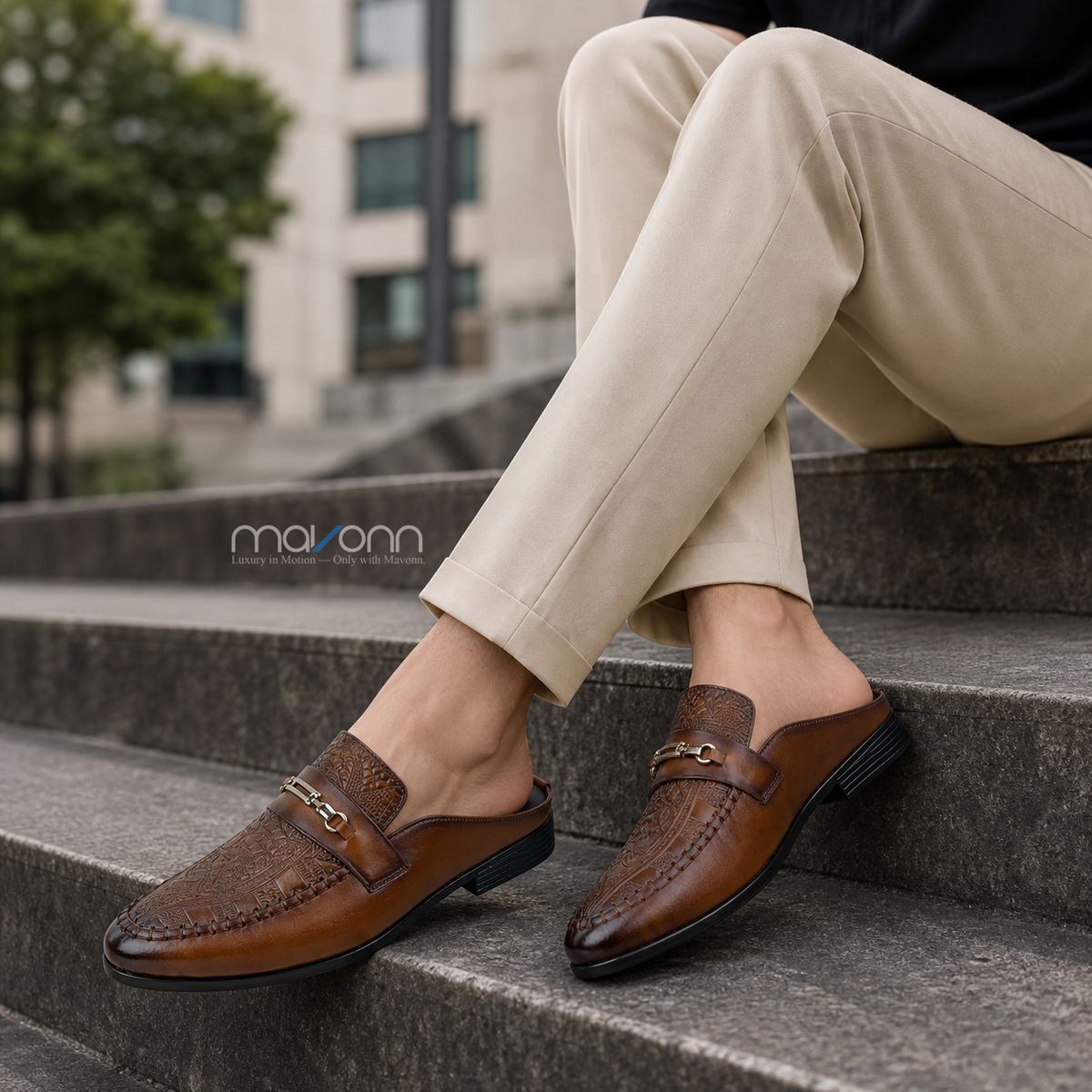 👞 Mavonn Regal Croc Mule — OG Leather