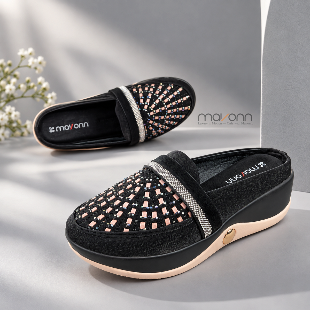 🌸 Mavonn RoseLift Comfort Wedge
