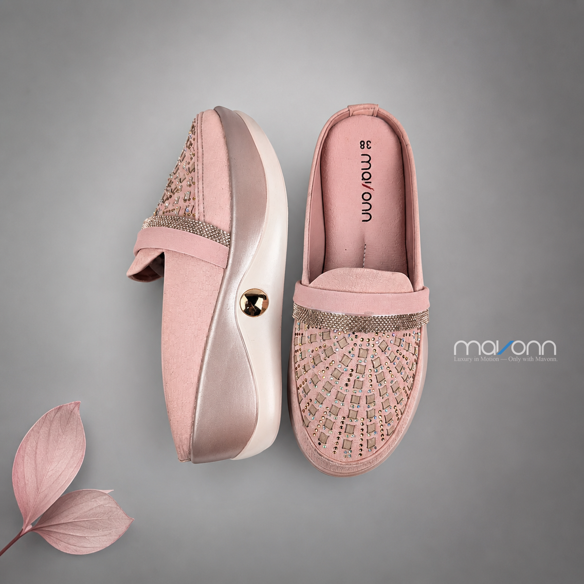 🌸 Mavonn RoseLift Comfort Wedge