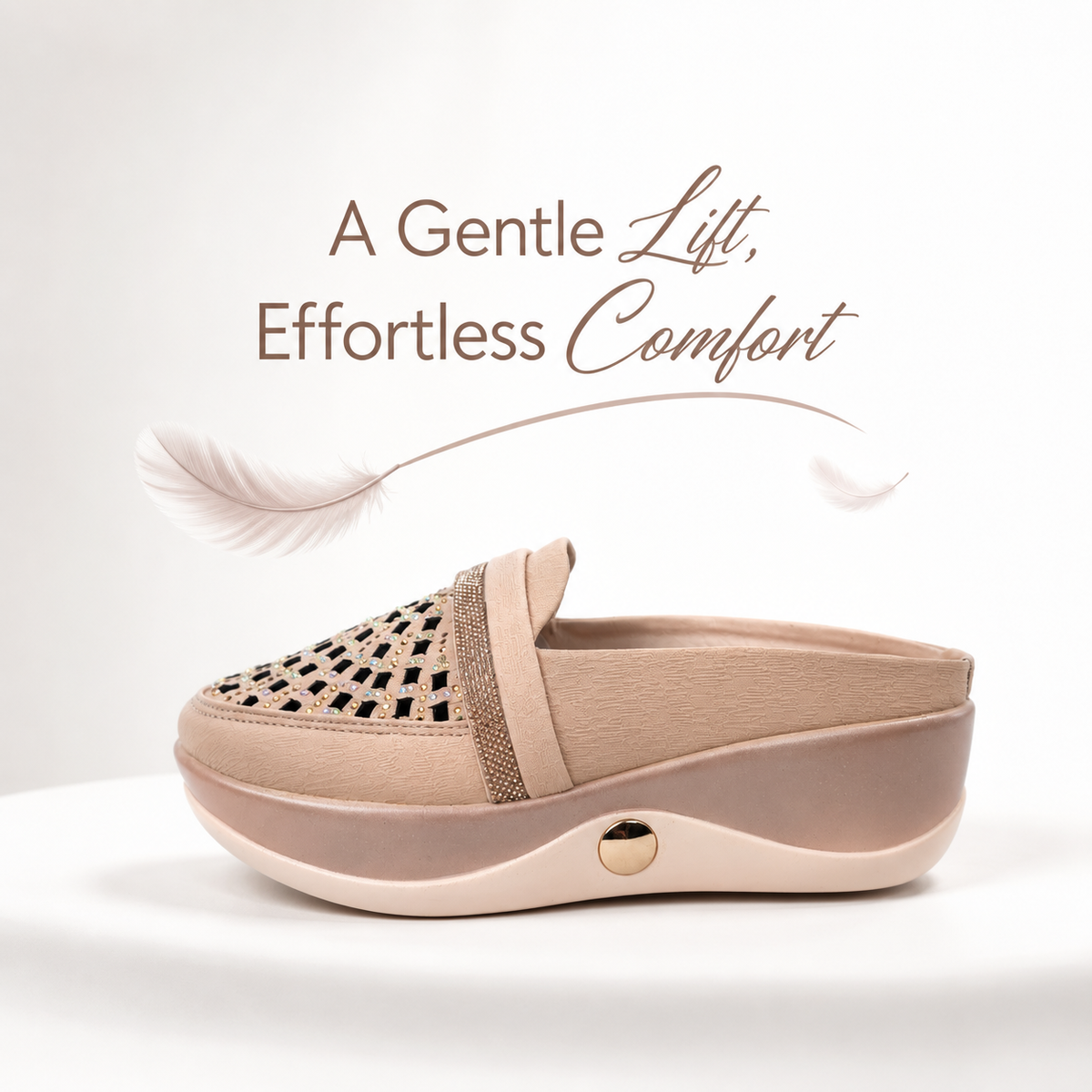🌸 Mavonn RoseLift Comfort Wedge